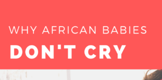 why African babies don't cry